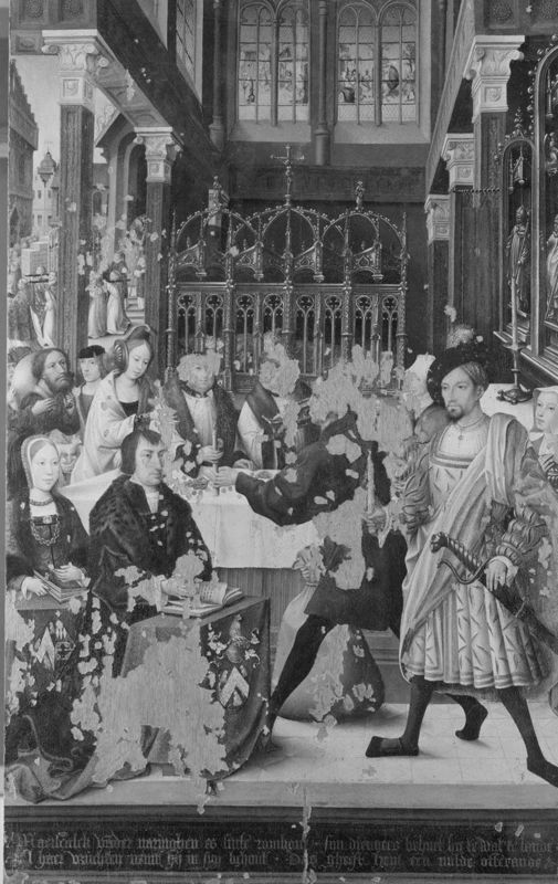 Devotie tot de H. Rumoldus
Legende H. Rumoldus (paneel 25)
