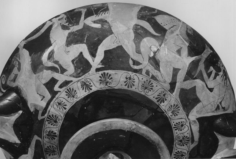 Coupe à figures rouges