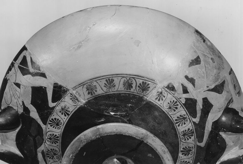 Coupe à figures rouges