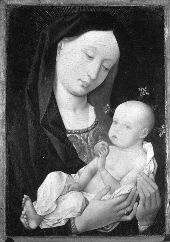 Vierge et Enfant à la pomme