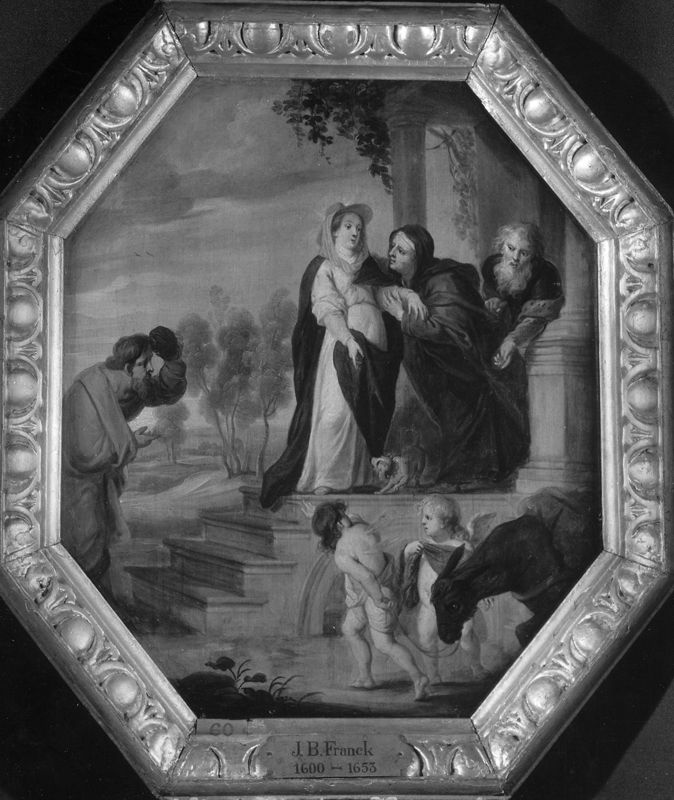 Maria bezoekt haar nicht Elisabeth