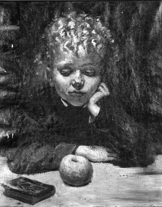 L'enfant à la pomme