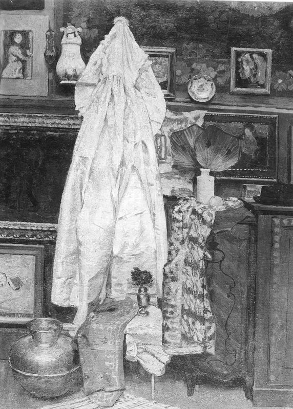 Het wit kleed
Atelierinterieur