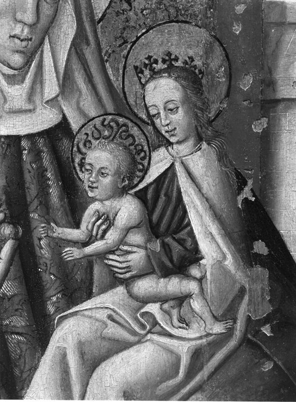 Sainte-Anne Trinitaire (revers: Luc l'Evangéliste)