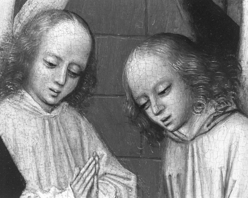 Nativité (fragment du Triptyque de l'Adoration des mages)