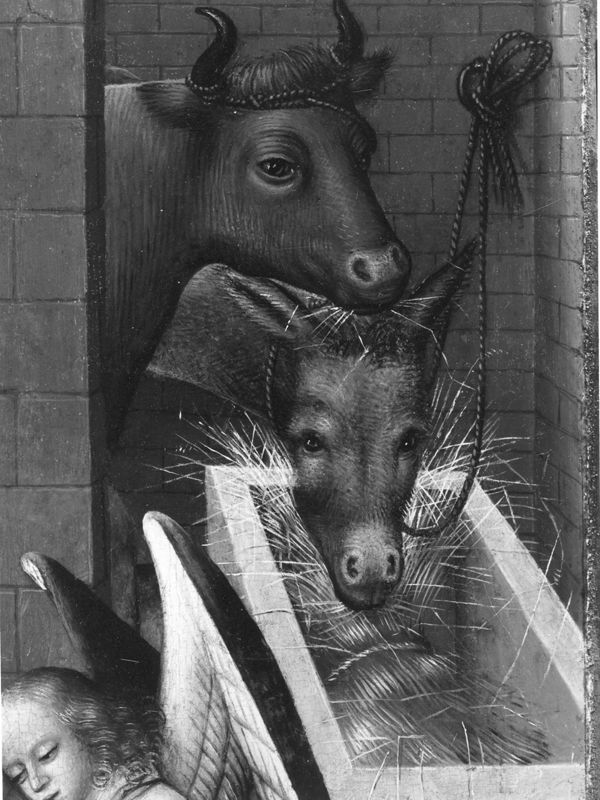 Nativité (fragment du Triptyque de l'Adoration des mages)