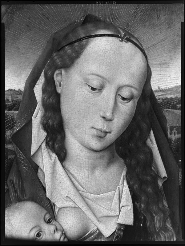 Vierge allaitant l'Enfant