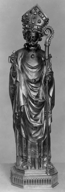 Statue-reliquaire de saint Blaise