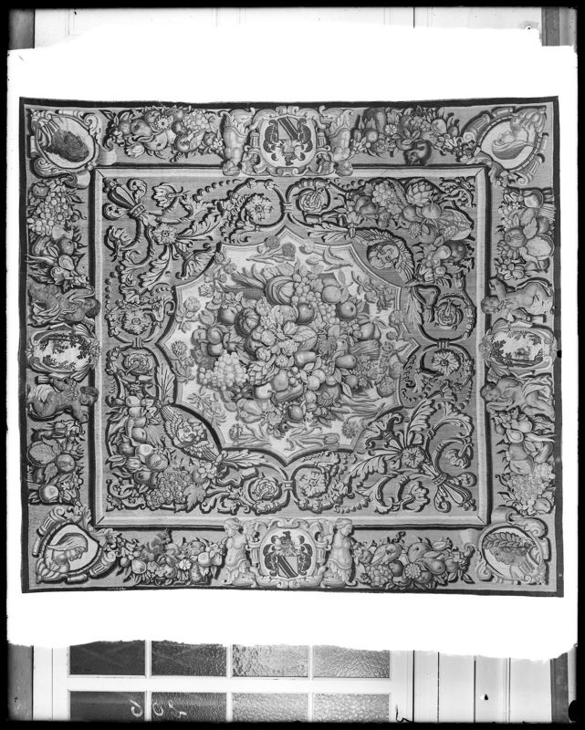 Tapis de table armorié