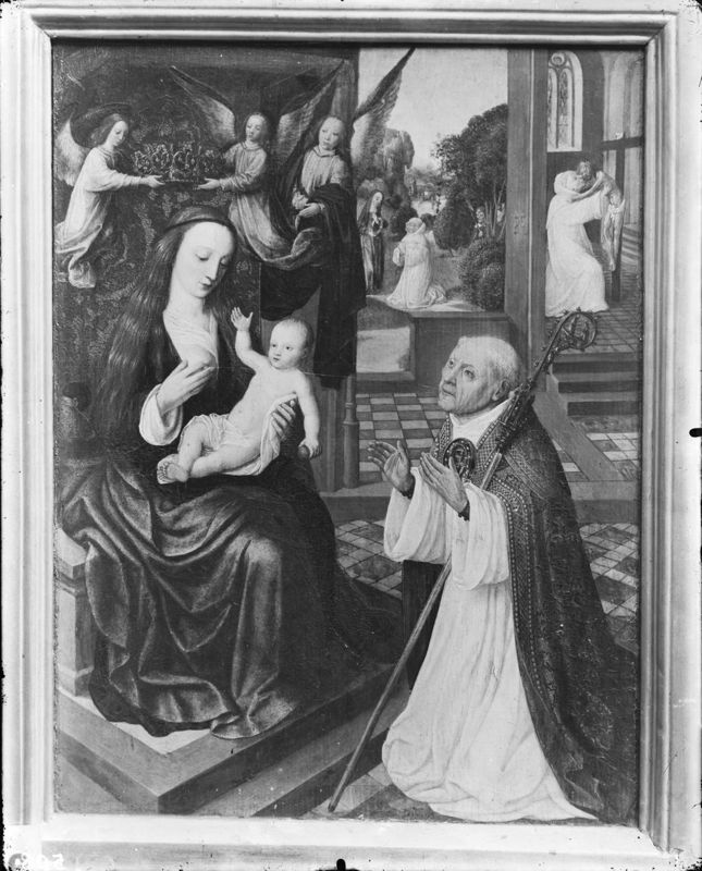 Vision de saint Bernard de Clairvaux