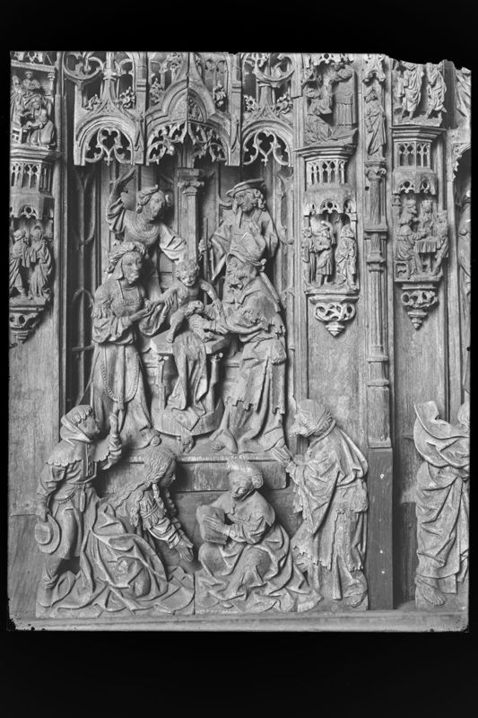 Retable de la Vie de la Vierge : Circoncision