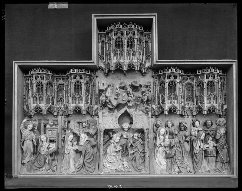 Retable de la vie de la Vierge