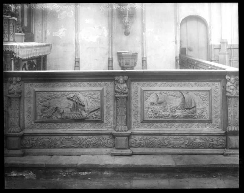 clôture de chapelle[grille] / Kerk O.L.Vrouw over de Dijle