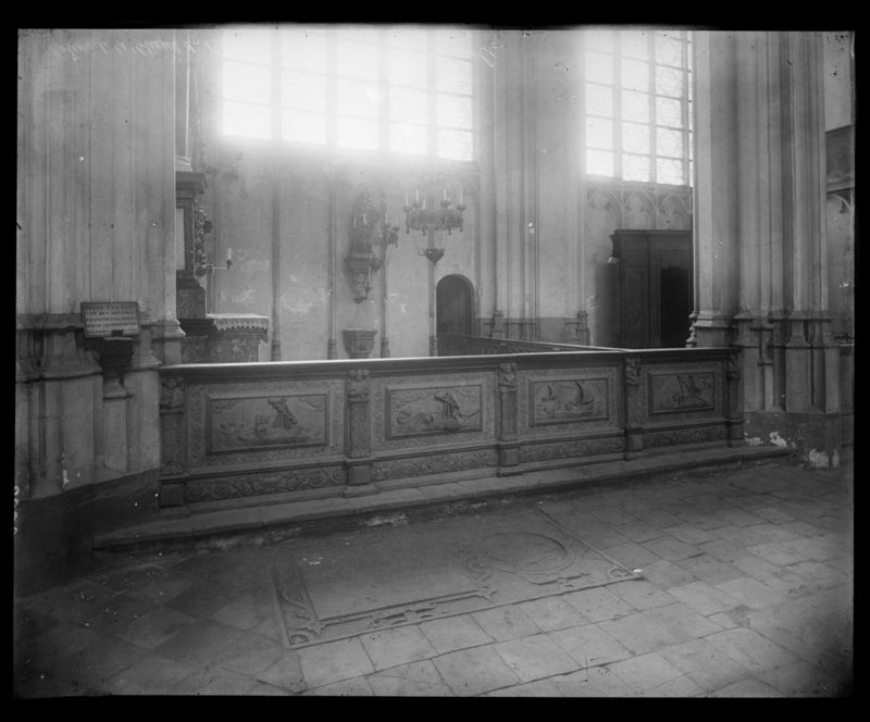 clôture de chapelle[grille] / Kerk O.L.Vrouw over de Dijle