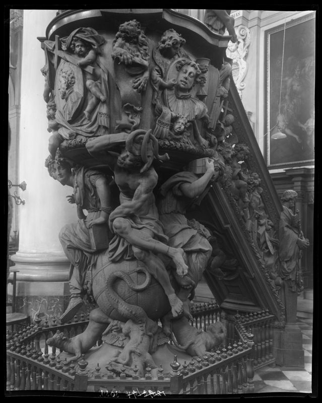 chaire de vérité / Kerk Sint-Pieter en Pauwel[Mechelen]