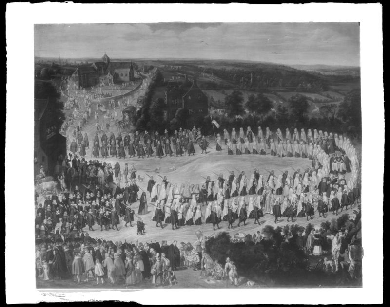 L'infante Isabelle à la procession de Notre Dame de Laeken