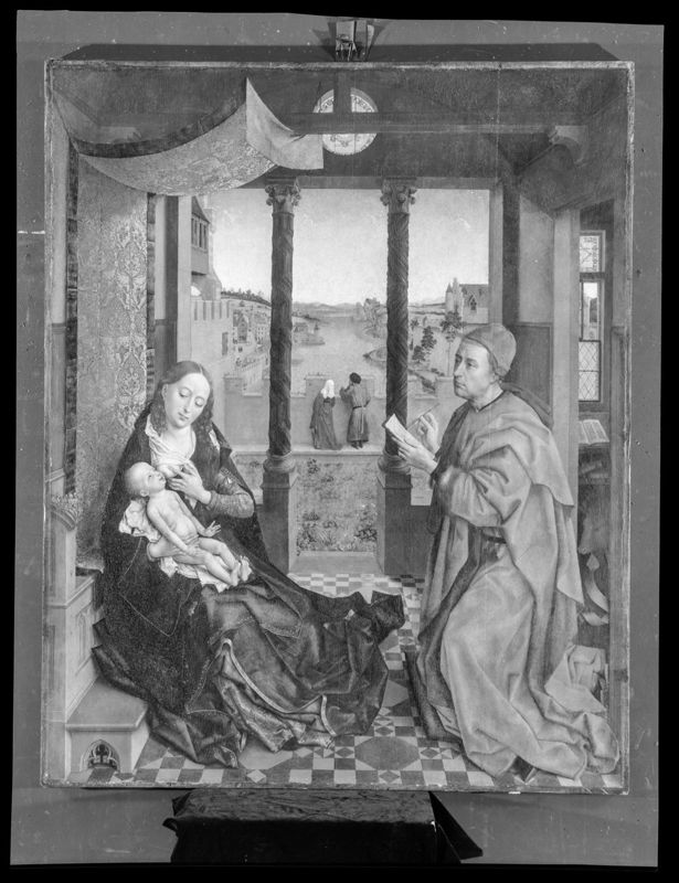Saint Luc faisant le portrait de la Vierge