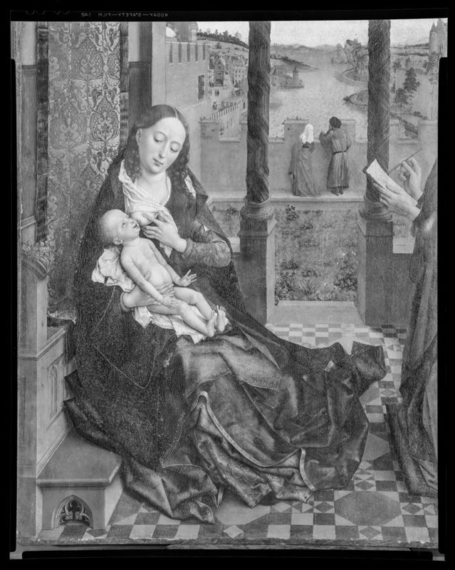 Saint Luc faisant le portrait de la Vierge