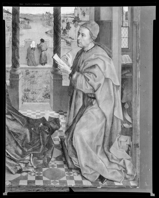 Saint Luc faisant le portrait de la Vierge