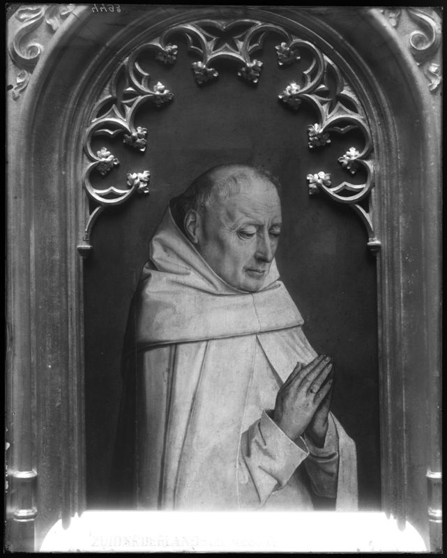 Portret van een monnik