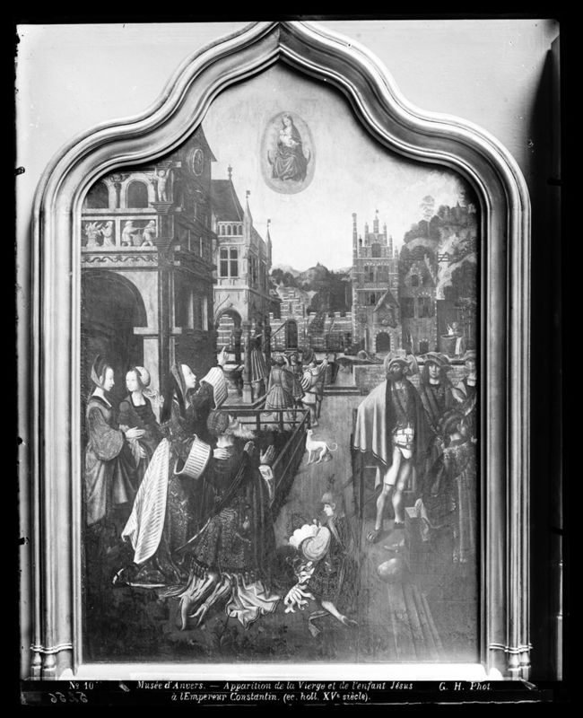 De Tiburtijnse Sibyle voorspelt Augustus Christus' geboorte