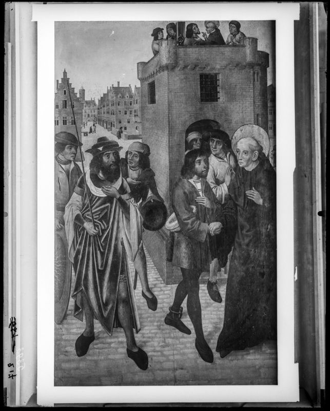 Sint-Leonardus bevrijdt de gevangenen / Heilige Joris
Overbrenging van het lichaam van Sint-Hubertus / Heilige Hubertus