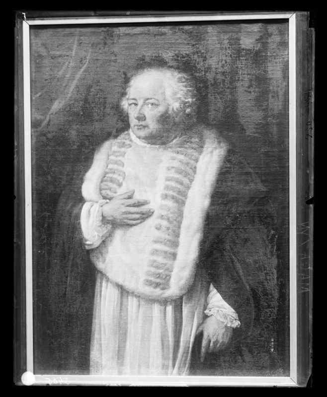 Portret van de Antwerpse kanunnik de Vries