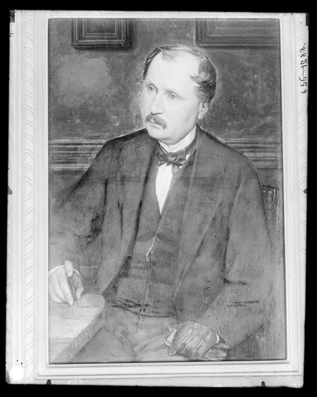 Portret van Alfons Balat, bouwmeester