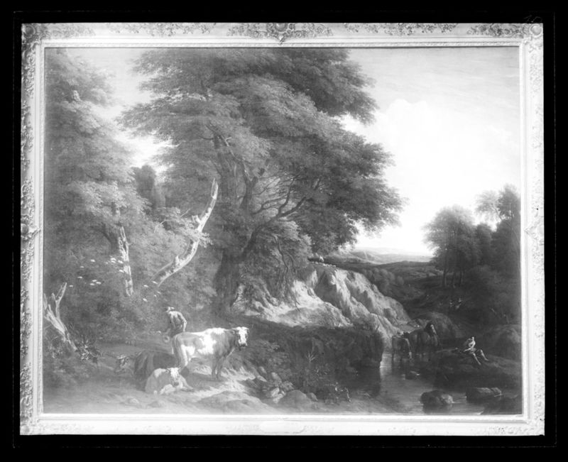 Landschap met dieren