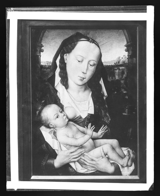 Vierge allaitant l'Enfant