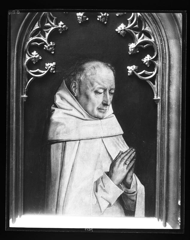 Portret van een monnik