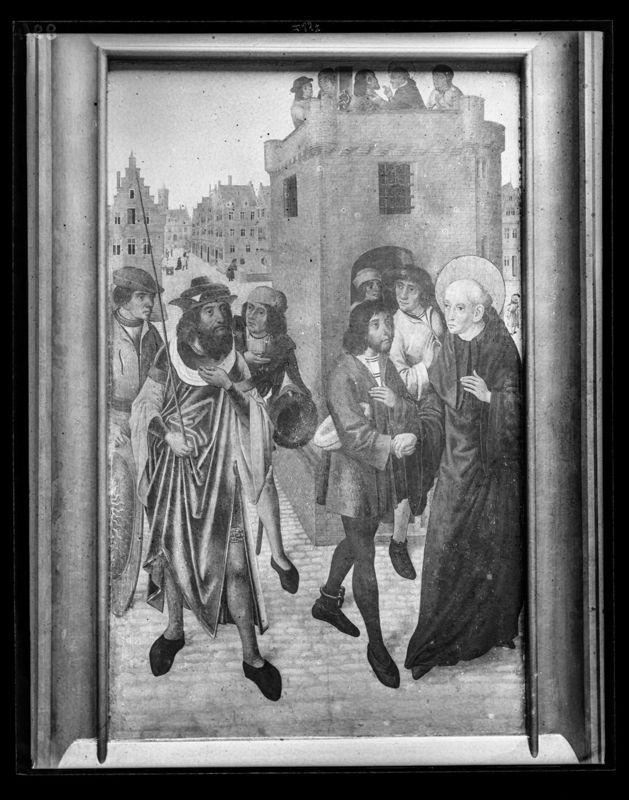 Sint-Leonardus bevrijdt de gevangenen / Heilige Joris
Overbrenging van het lichaam van Sint-Hubertus / Heilige Hubertus