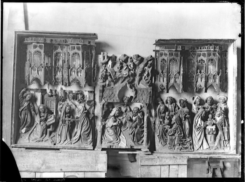 Retable de la vie de la Vierge