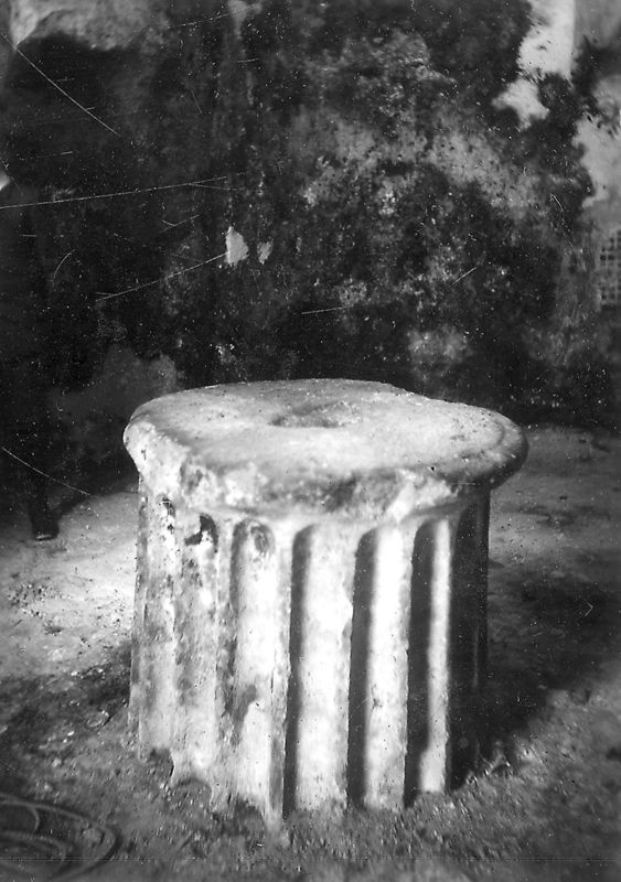 Tambour cannelé à arêtes plates