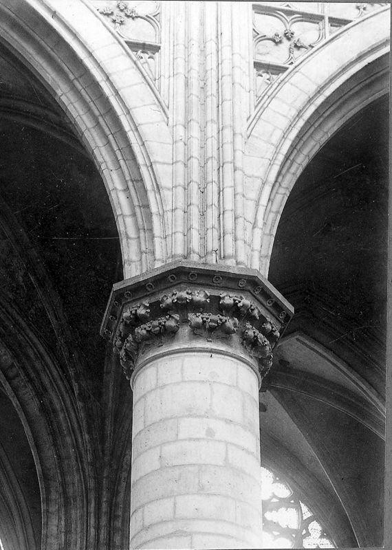 chapiteau à feuillage / Sint-Romboutskathedraal[Mechelen]