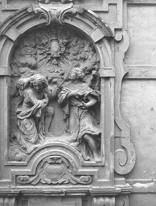 Engelen aanbidden de H. Eucharistie