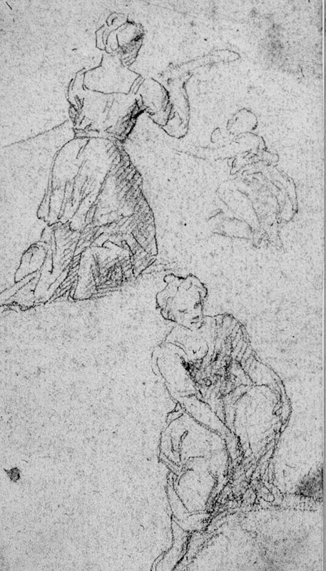 Twee vrouwenfiguren