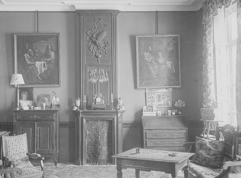 cheminée[élément d'architecture] / Maison Bosquet