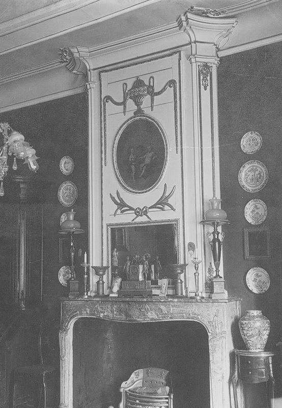 cheminée[élément d'architecture] / Maison Bosquet