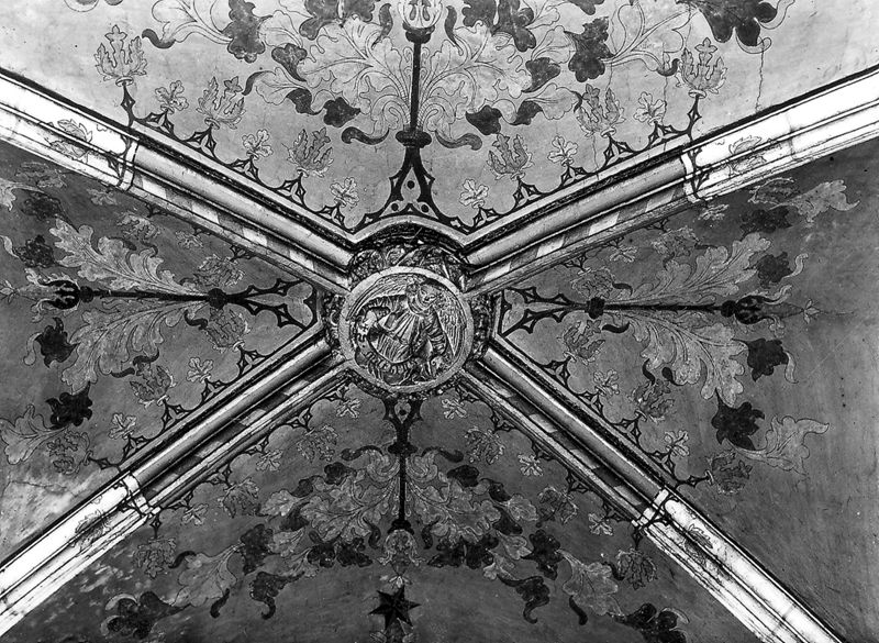 clef de voûte / Église Saints-Pierre-et-Guidon[Anderlecht]