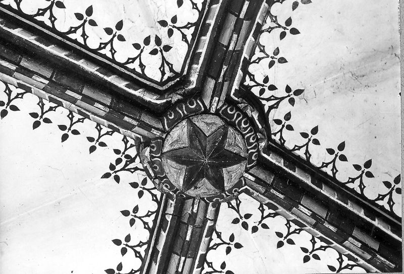 clef de voûte / Église Saints-Pierre-et-Guidon[Anderlecht]