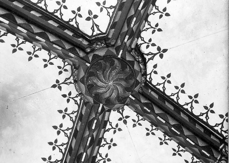 clef de voûte / Église Saints-Pierre-et-Guidon[Anderlecht]