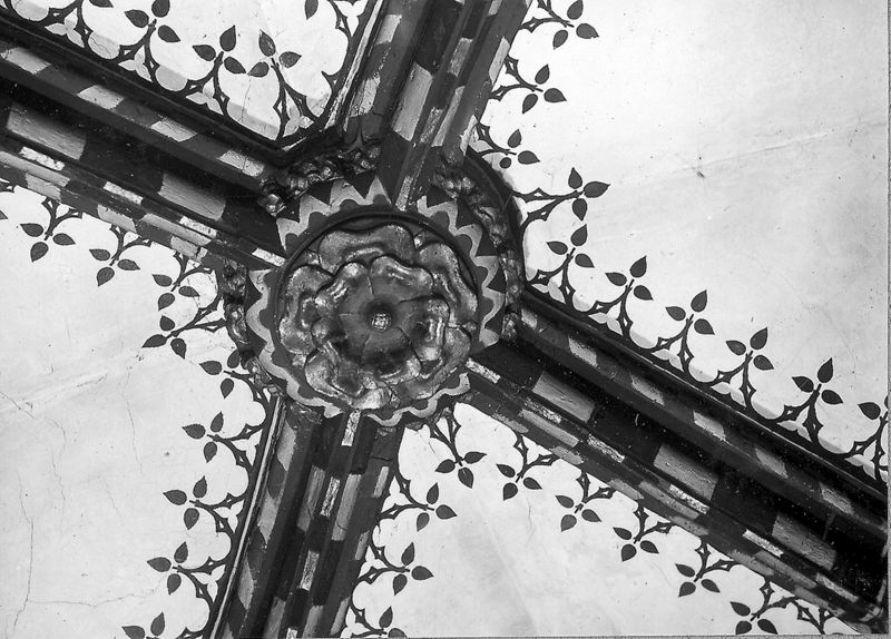 clef de voûte / Église Saints-Pierre-et-Guidon[Anderlecht]