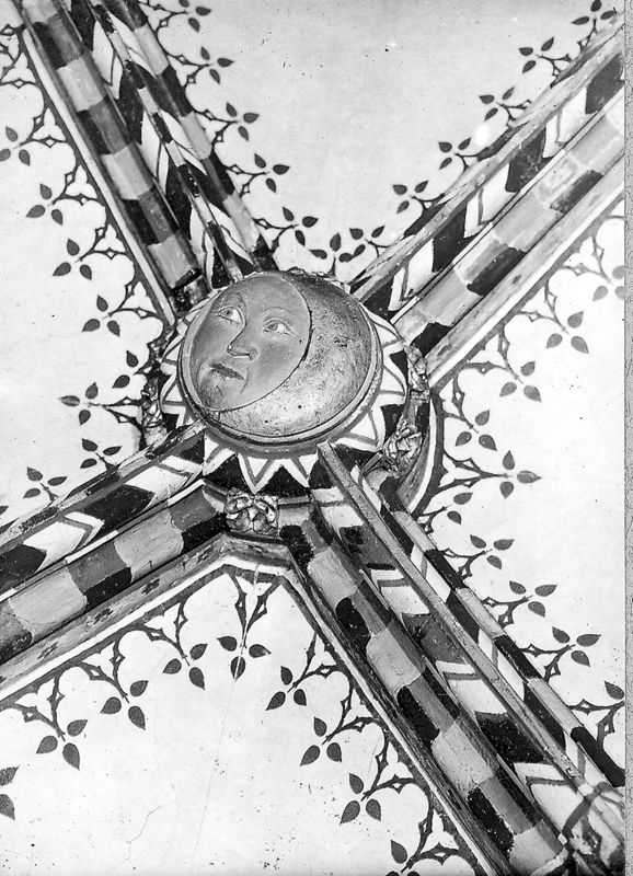 clef de voûte / Église Saints-Pierre-et-Guidon[Anderlecht]