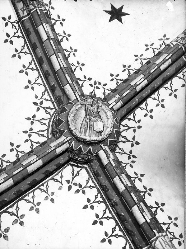 clef de voûte / Église Saints-Pierre-et-Guidon[Anderlecht]