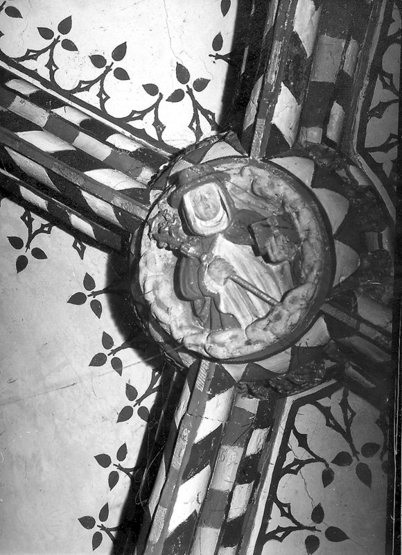 clef de voûte / Église Saints-Pierre-et-Guidon[Anderlecht]