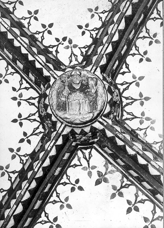 clef de voûte / Église Saints-Pierre-et-Guidon[Anderlecht]