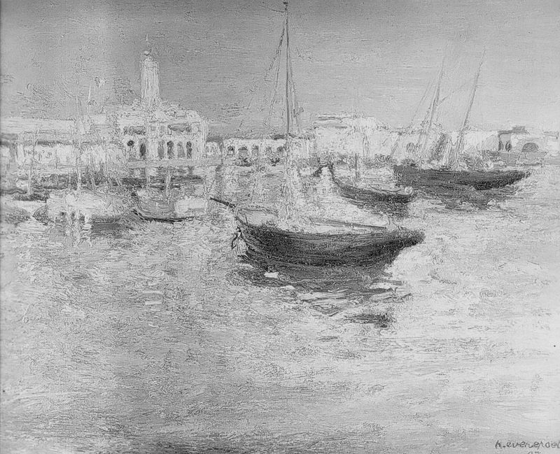 De haven van Algiers