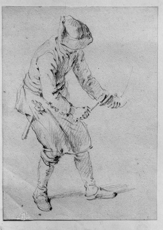 Hoefsmid aan het werk