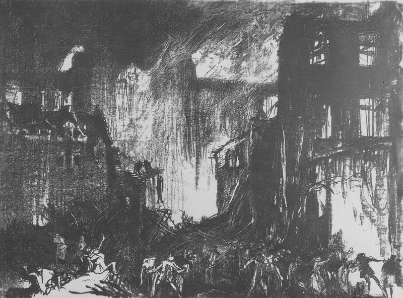 De bomaanval op Leuven